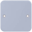 Selectric Metal Clad 1 Gang Blank Plate with Back Box