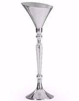 Large Polished Aluminium Champagne Bucket on Stand - AL54