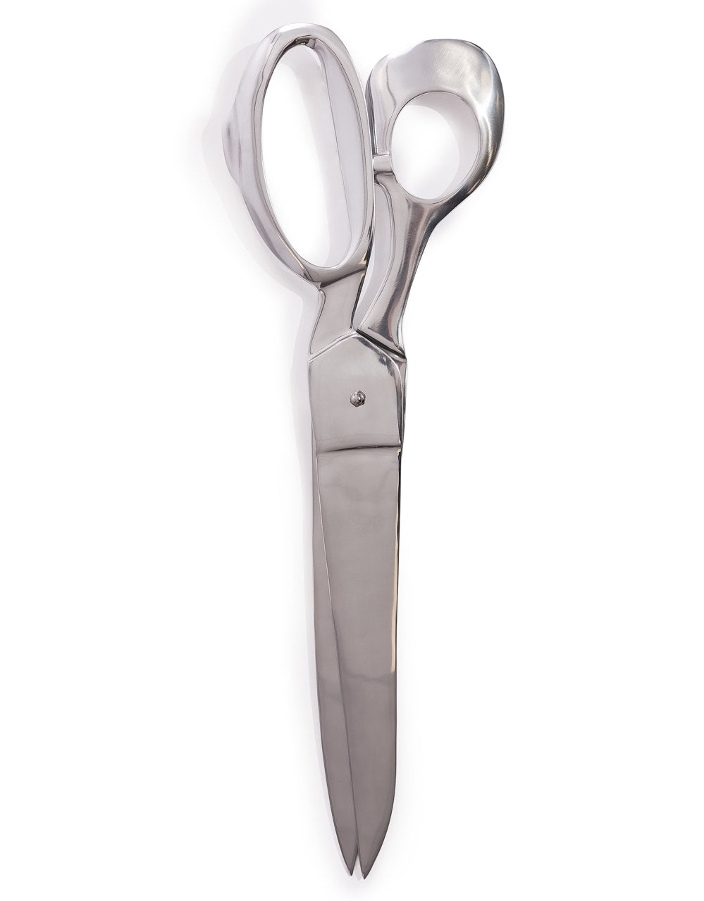 Large Polished Aluminium Scissors Wall Decor - AL58