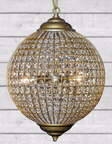 Large Gold Globe Chandelier - CH127