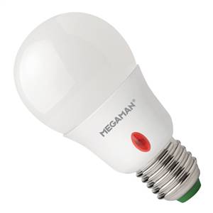 Megaman GLS LED 8-40W E27 A55 2800K Sensor Light 240v