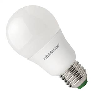 240v 9.5w E27 LED 2700k 810lm A60 Non Dimmable - Megaman- 143316 - Obsolete Read Text