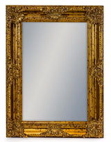 Gold Rectangular Classic Mirror - M243