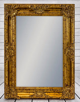 Gold Rectangular Classic Mirror - M243