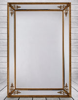 Large Gold French Mirror - M24W