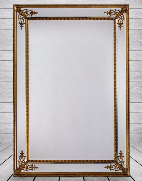 Large Gold French Mirror - M24W