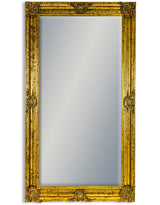 Large Gold Rectangular Classic Mirror - M259