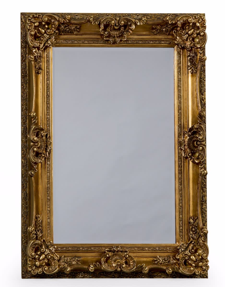 Antique Gold Small Regal Mirror - M284