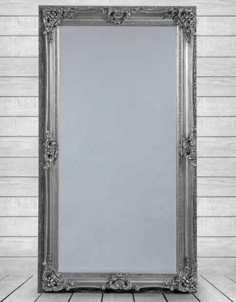 Antique Silver Large Regal Mirror - M293