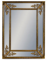 Gold Square French Mirror - M31