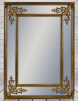 Gold Square French Mirror - M31