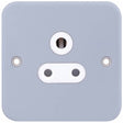 Selectric Metal Clad 1 Gang 5A Round Pin Socket