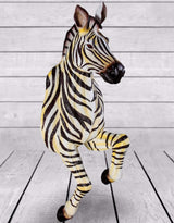 Running Zebra Wall Figure - BD78