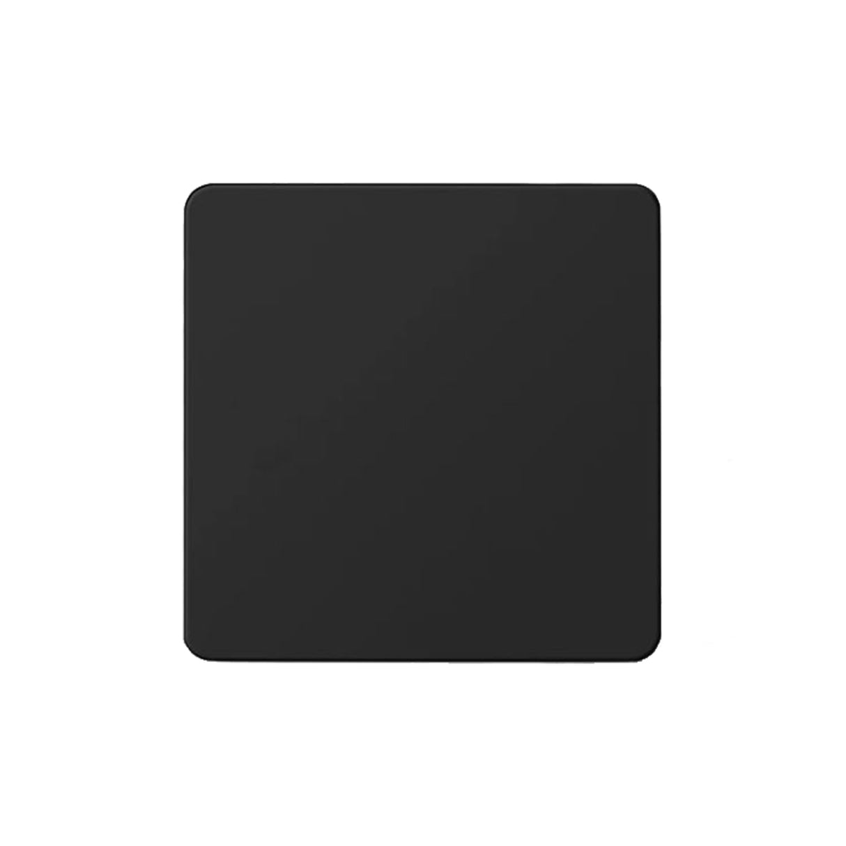 Caradok Matt Black Metal Screwless Panel