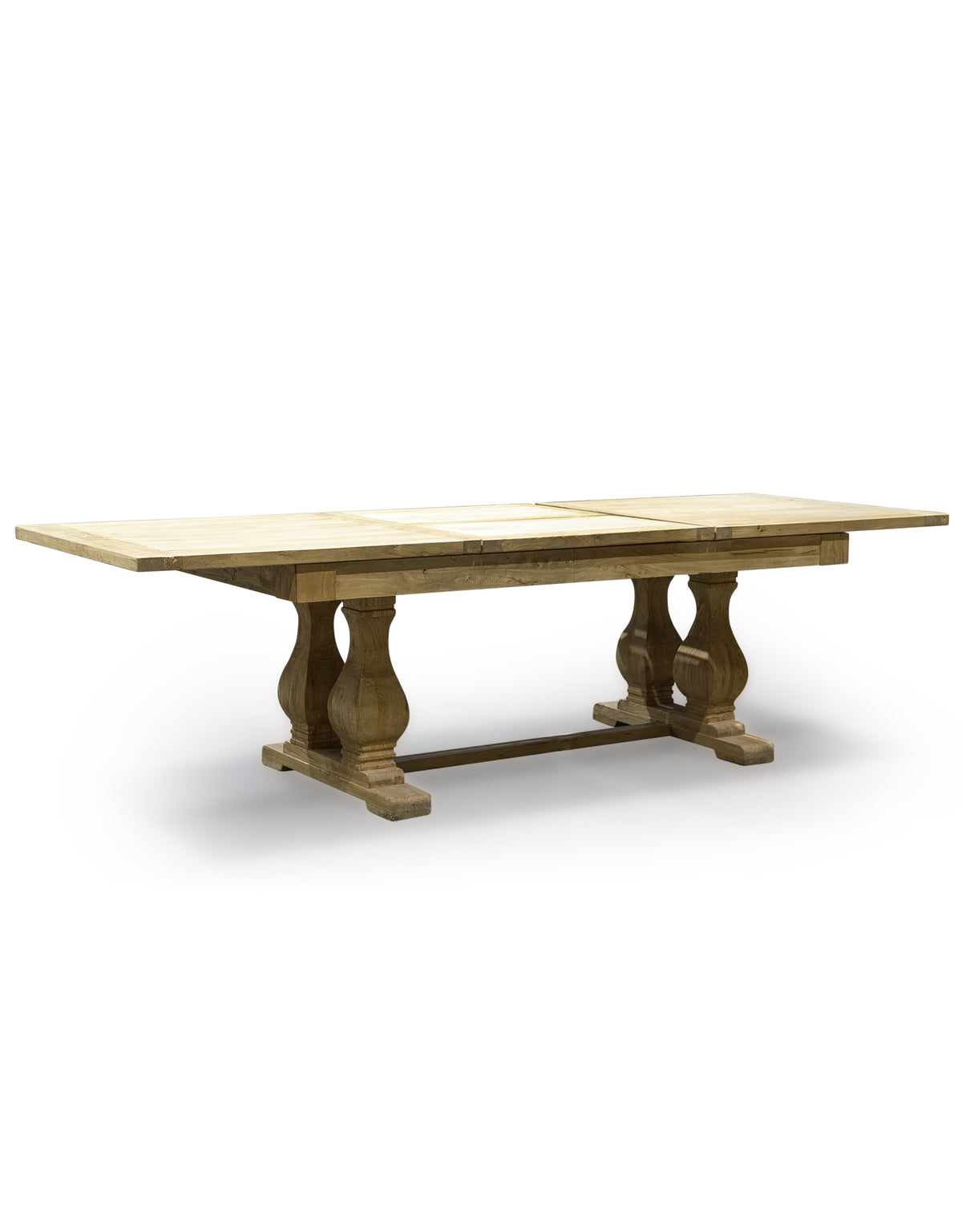 Reclaimed Elm Extending Dining Table - BRT3