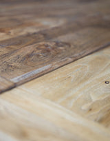 Reclaimed Elm Extending Dining Table - BRT3