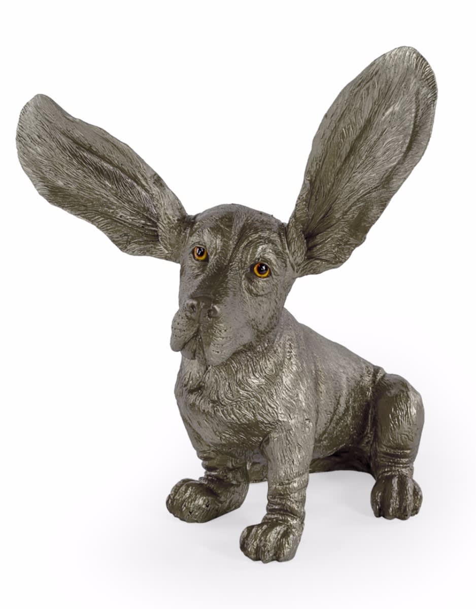 Silver Surprised Basset - BD121