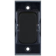Selectric GRID360 Matt Black 20A Intermediate Switch Module with Black Insert