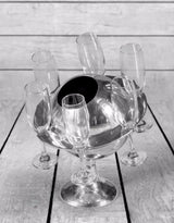 Polished Aluminium Saturn Ice Bucket - AL117X