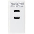 Selectric White 2xUSB Type C (3.1A) Module