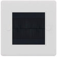 Selectric Smooth 1 Gang Brush Plate with Black Brush
