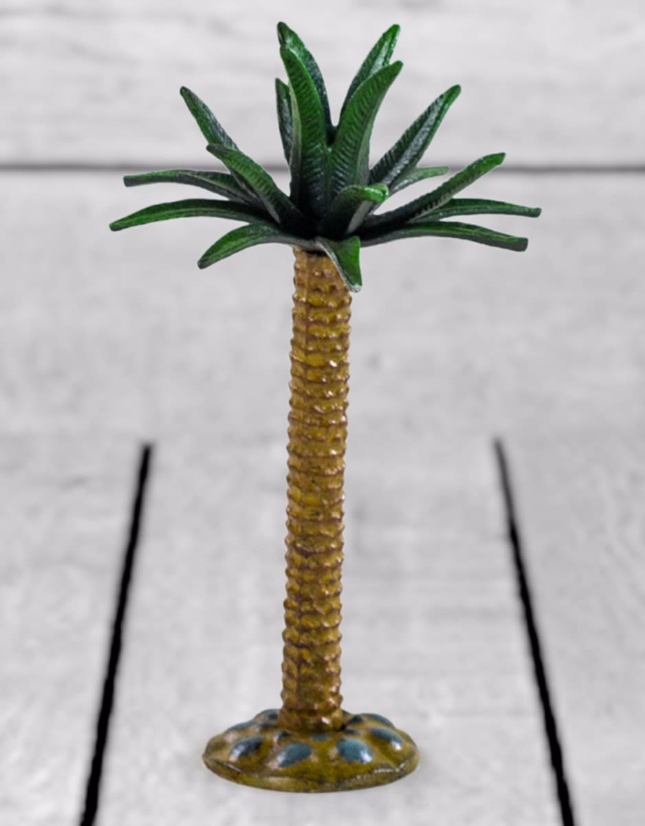 Cast Iron Large Palm Tree Candlestick - STM46