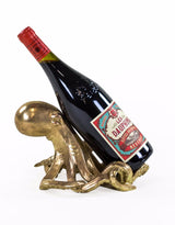 Gold Octopus Wine Bottle Holder - SM73