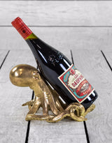 Gold Octopus Wine Bottle Holder - SM73