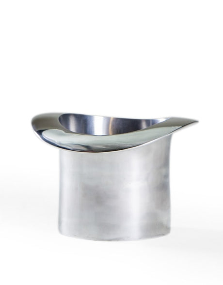 Polished Aluminium Top Hat Ice Bucket - AL132