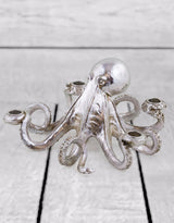Silver Octopus Candle Stick - SM74