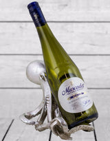 Silver Octopus Wine Bottle Holder - SM77