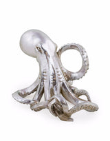 Silver Octopus Wine Bottle Holder - SM77