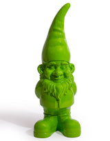 Giant Bright Green Standing Gnome Figure - FL111