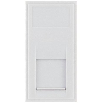Selectric White Unshielded RJ45 Cat5E Socket Module