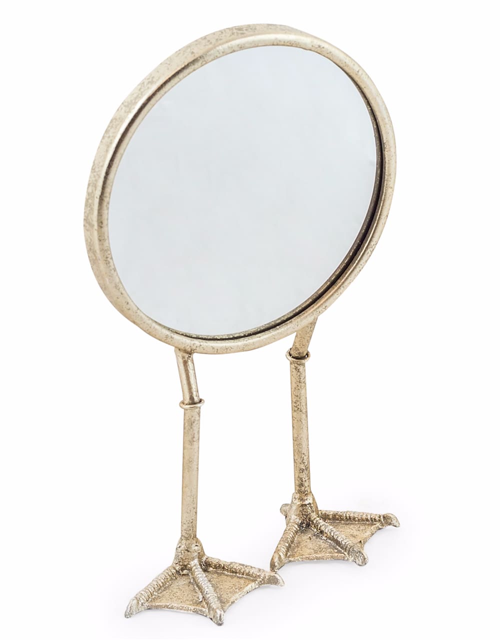 Silver Bird Legged Table Mirror - ET319