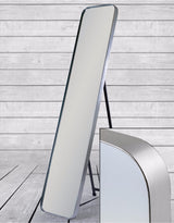 Silver Framed Arden Cheval Dressing Mirror - M385