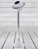 Polished Aluminium Floor Standing Saturn Ice Bucket - AL133X