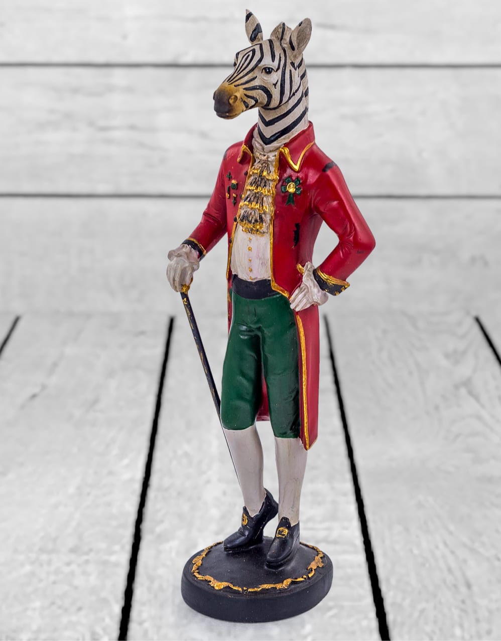 Standing Gentry Zebra Figure - RM60