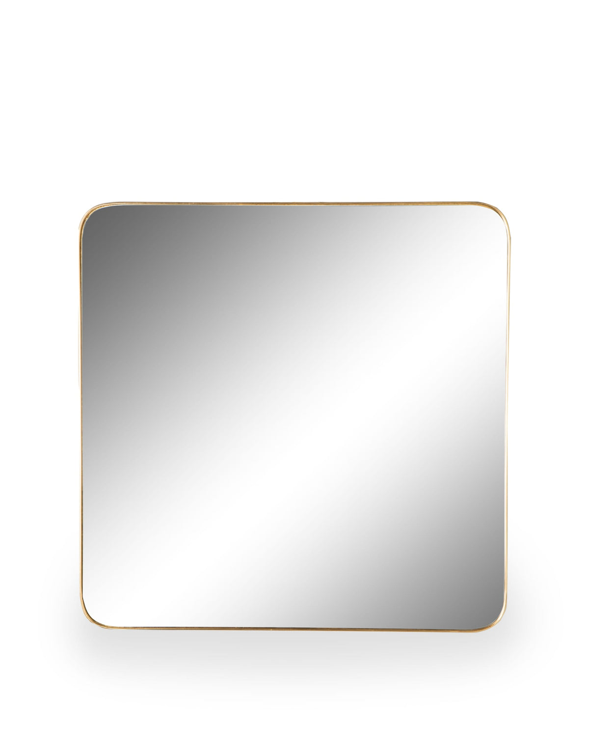 Large Square Gold Framed Arden Wall Mirror - M386