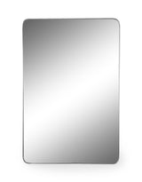 Large Rectangular Silver Framed Arden Wall Mirror - M389