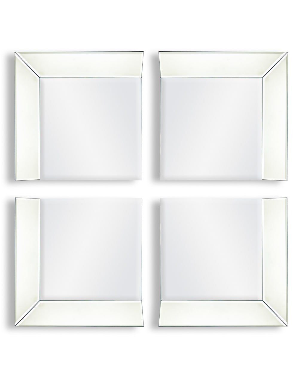 Venetian 4 Corner Piece Mirror Set - V398