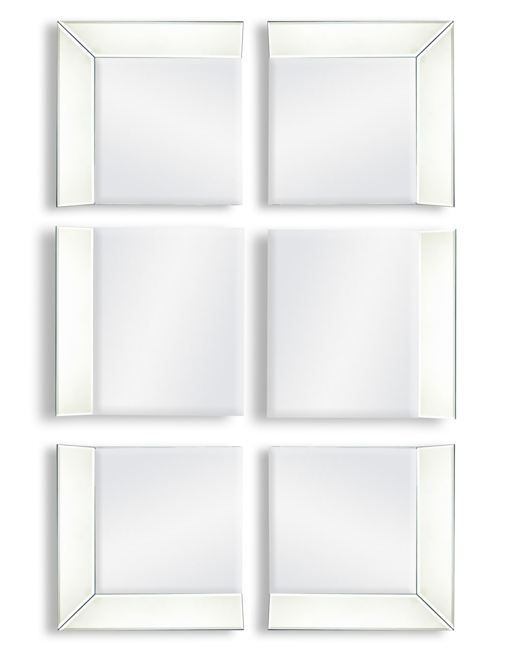 Venetian 4 Corner Piece Mirror Set - V398