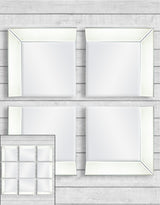 Venetian 4 Corner Piece Mirror Set - V398