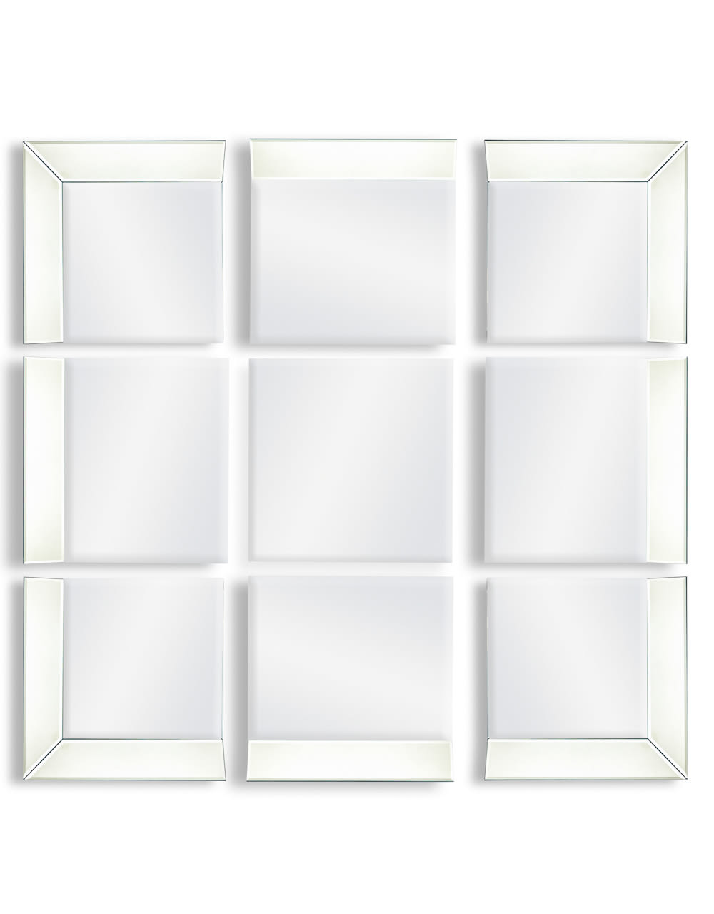 Venetian 4 Corner Piece Mirror Set - V398