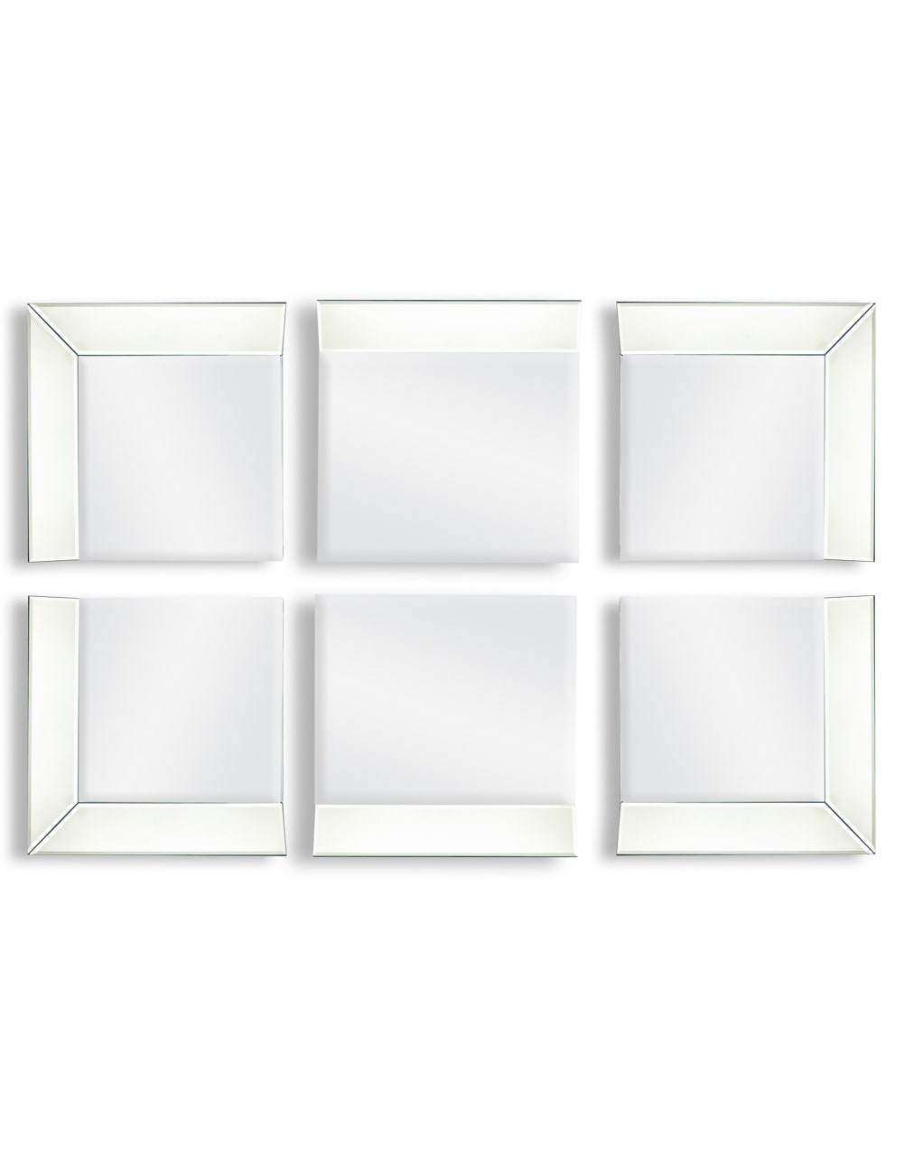 Venetian 4 Corner Piece Mirror Set - V398