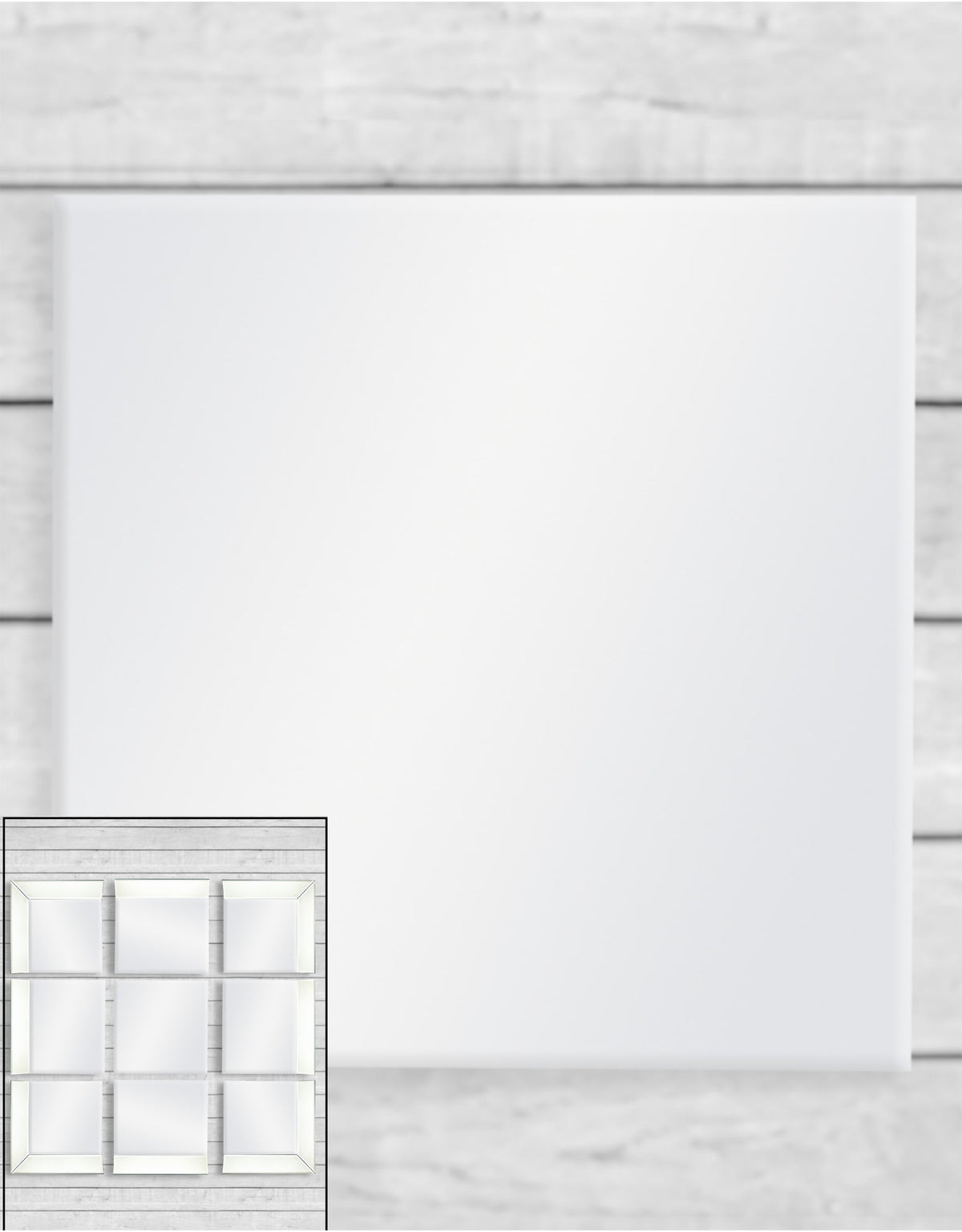 Venetian Single Centre Piece Mirror - V400