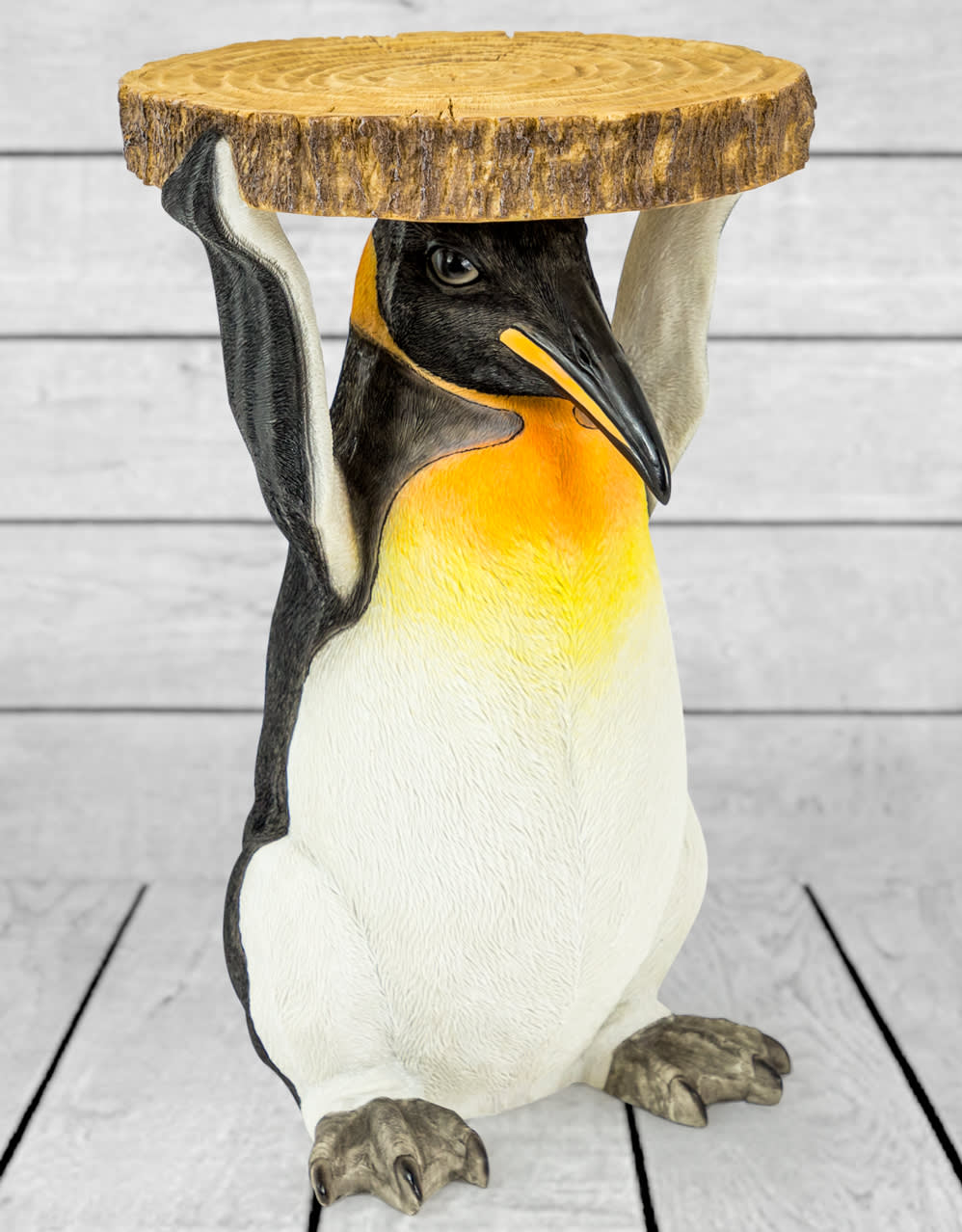 Penguin Holding "Trunk Slice" Side Table - BD153