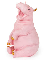 Pink with Gold Details Laughing Hippo Figure - FL58