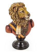 Gentry Lion Bust on Round Base - BD145