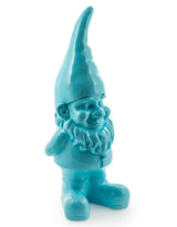 Large Bright Blue Standing Gnome Figure - FL113